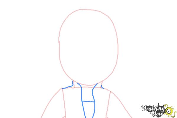How to Draw Riley from Inside Out - Step 3