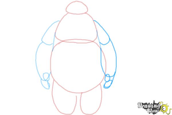 How to Draw Baymax Easy - Step 5