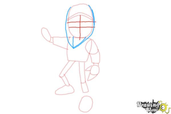 How to Draw Jake from Subway Surfers - Step 5