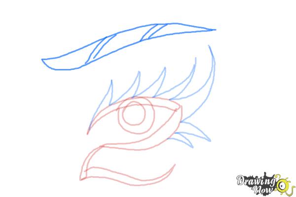 How to Draw a Tribal Eye - Step 6