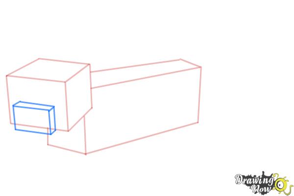 How to Draw an Ocelot from Minecraft - Step 5