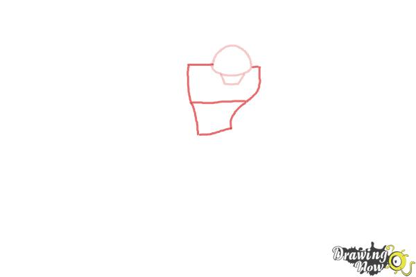 How to Draw Ultimate Big Chill from Ben 10 - Step 2 How to Draw Ultimate Big Chill from Ben 10 - Step 2
