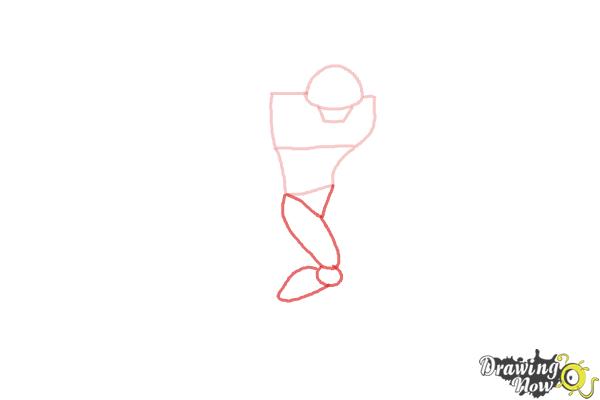 How to Draw Ultimate Big Chill from Ben 10 - Step 3 How to Draw Ultimate Big Chill from Ben 10 - Step 3