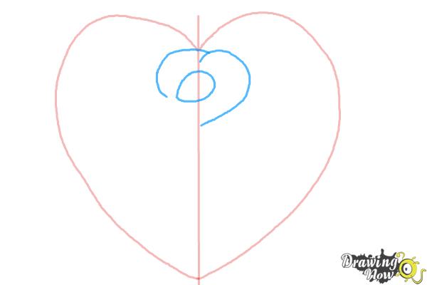 How to Draw a Heart Rose - DrawingNow