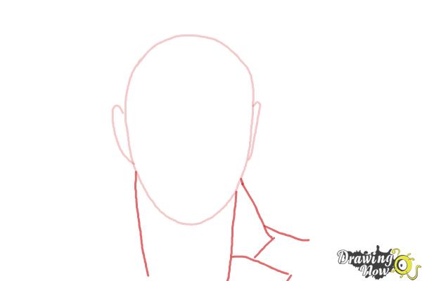 How to Draw Sam Smith - Step 2 How to Draw Sam Smith - Step 2