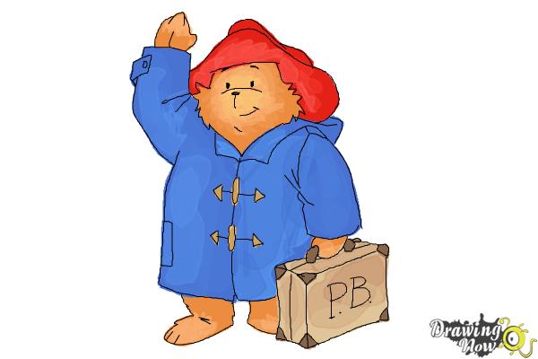 How to Draw Paddington Bear - Step 11