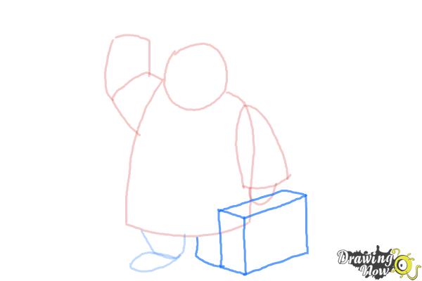 How to Draw Paddington Bear - Step 5