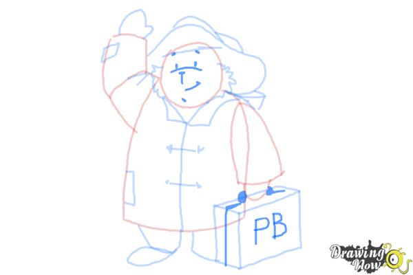 How to Draw Paddington Bear - Step 9