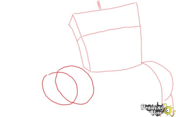 How to Draw SpongeBob, Invincibubble from SpongeBob: Sponge Out of Water - Step 4 How to Draw SpongeBob, Invincibubble from SpongeBob: Sponge Out of Water - Step 4