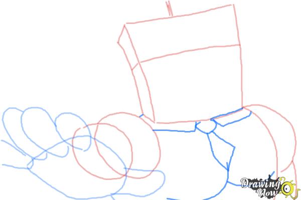 How to Draw SpongeBob, Invincibubble from SpongeBob: Sponge Out of Water - Step 6 How to Draw SpongeBob, Invincibubble from SpongeBob: Sponge Out of Water - Step 6
