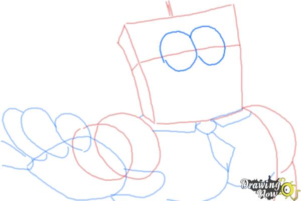 How to Draw SpongeBob, Invincibubble from SpongeBob: Sponge Out of Water - Step 7 How to Draw SpongeBob, Invincibubble from SpongeBob: Sponge Out of Water - Step 7