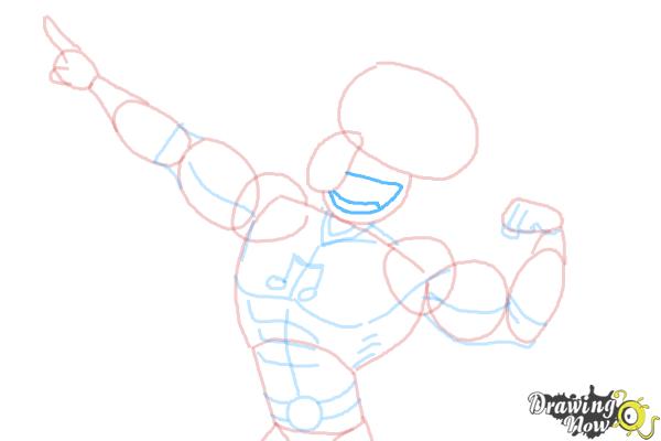 How to Draw Squidward, Sour Note from Spongebob: Sponge Out Of Water - Step 14 How to Draw Squidward, Sour Note from Spongebob: Sponge Out Of Water - Step 14
