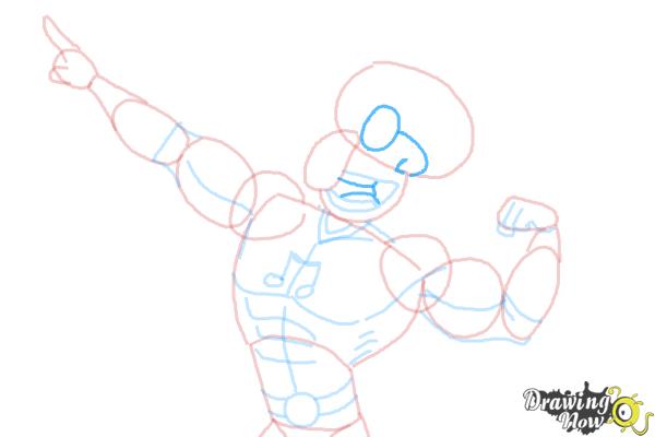 How to Draw Squidward, Sour Note from Spongebob: Sponge Out Of Water - Step 15 How to Draw Squidward, Sour Note from Spongebob: Sponge Out Of Water - Step 15