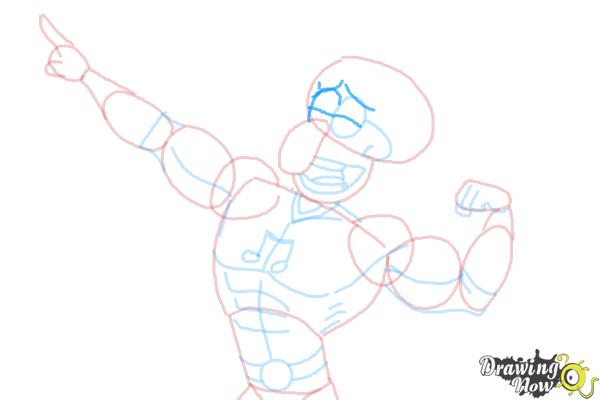 How to Draw Squidward, Sour Note from Spongebob: Sponge Out Of Water - Step 16 How to Draw Squidward, Sour Note from Spongebob: Sponge Out Of Water - Step 16