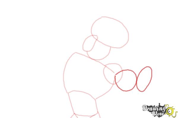 How to Draw Squidward, Sour Note from Spongebob: Sponge Out Of Water - Step 6 How to Draw Squidward, Sour Note from Spongebob: Sponge Out Of Water - Step 6