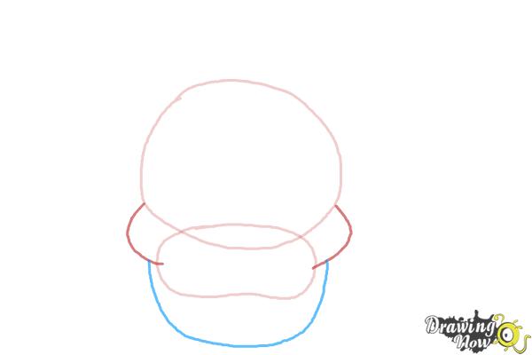 How to Draw Freddy Fazbear from Five Nights At Freddy'S - Step 3