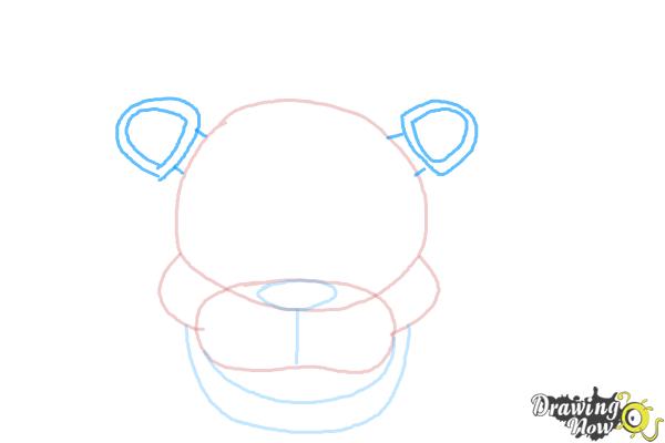 How to Draw Freddy Fazbear from Five Nights At Freddy'S - Step 5