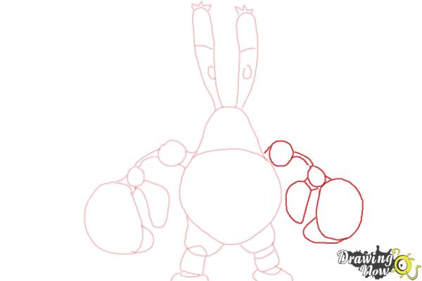 How to Draw Mr. Krabs, Sir Pinch-A-Lot from Spongebob: Sponge Out Of Water - Step 7