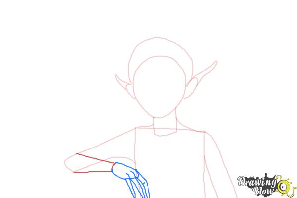 How to Draw Sugar Plum Fairy from Strange Magic - Step 5