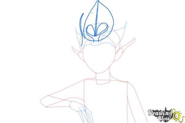 How to Draw Sugar Plum Fairy from Strange Magic - Step 7