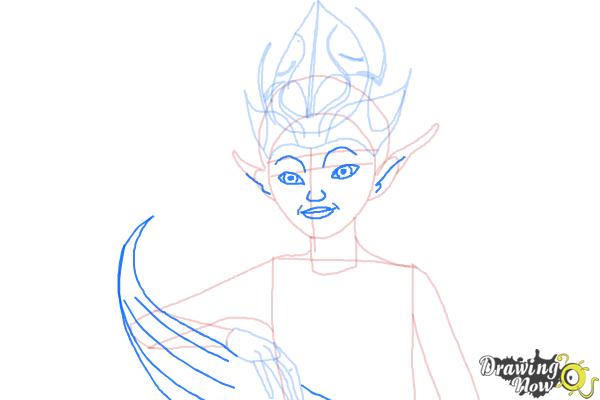 How to Draw Sugar Plum Fairy from Strange Magic - Step 9