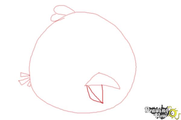 How to Draw Angry Bird Terence, Big Brother Bird - Step 5