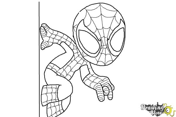 Download How to Draw Chibi - Spiderman - DrawingNow