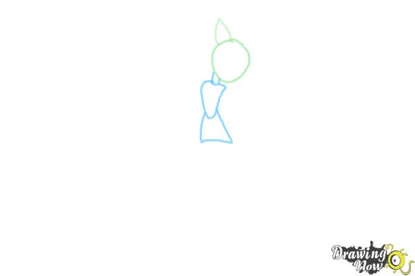 How to Draw Fluttershy from My Little Pony Equestria Girls Friendship Games - Step 2 How to Draw Fluttershy from My Little Pony Equestria Girls Friendship Games - Step 2