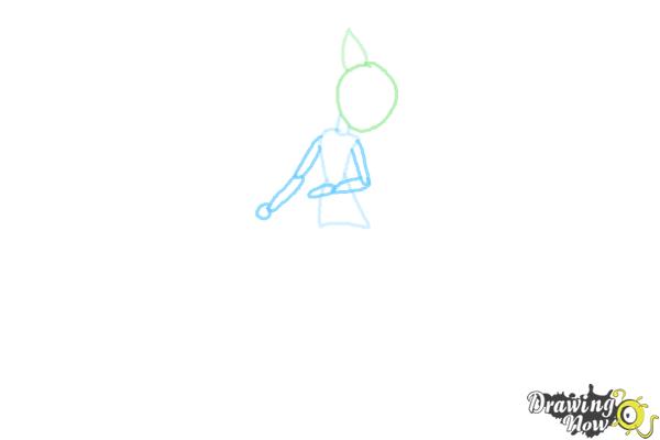 How to Draw Fluttershy from My Little Pony Equestria Girls Friendship Games - Step 3 How to Draw Fluttershy from My Little Pony Equestria Girls Friendship Games - Step 3