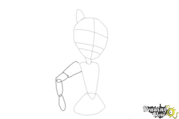How to draw Sunset Shimmer from My Little Pony Equestria Girls Friendship Games - Step 4 How to draw Sunset Shimmer from My Little Pony Equestria Girls Friendship Games - Step 4