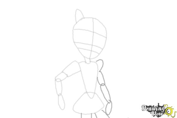 How to draw Sunset Shimmer from My Little Pony Equestria Girls Friendship Games - Step 5 How to draw Sunset Shimmer from My Little Pony Equestria Girls Friendship Games - Step 5