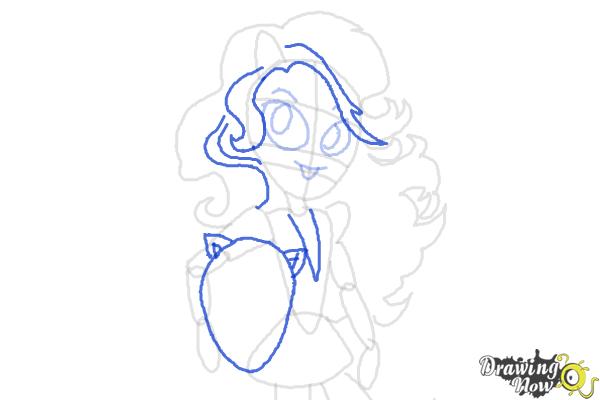How to draw Sunset Shimmer from My Little Pony Equestria Girls Friendship Games - Step 7 How to draw Sunset Shimmer from My Little Pony Equestria Girls Friendship Games - Step 7