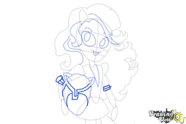 How to draw Sunset Shimmer from My Little Pony Equestria Girls Friendship Games - Step 8 How to draw Sunset Shimmer from My Little Pony Equestria Girls Friendship Games - Step 8