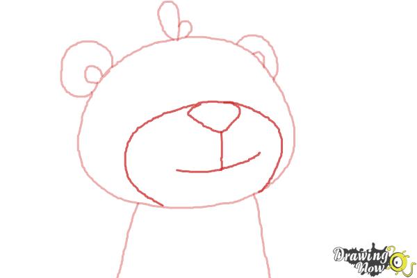 How to Draw Teddy from Doc Mcstuffins - Step 3 How to Draw Teddy from Doc Mcstuffins - Step 3