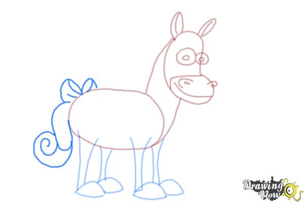 How to Draw Twinkle The Marvel Horse - Step 7