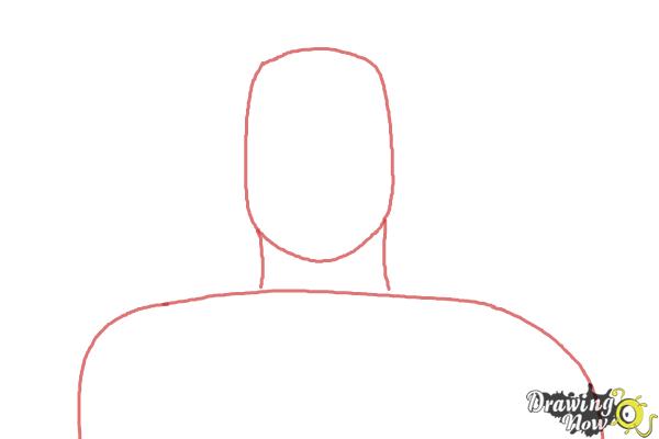 How To Draw Roman Reigns From Wwe Drawingnow