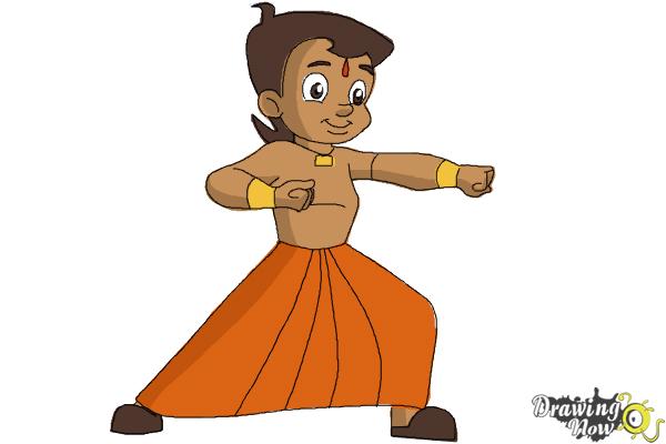 How to draw chhota bheem - video Dailymotion-saigonsouth.com.vn