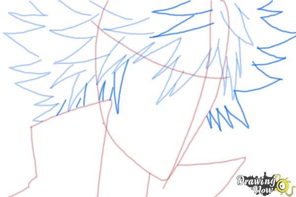 How to Draw Byakuran from Katekyo Hitman Reborn - Step 5