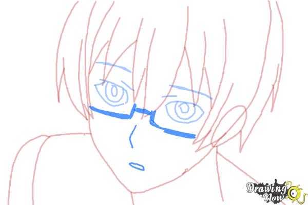 How to Draw Takeru from Etotama - Step 5