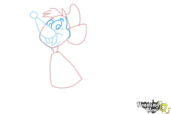 How to Draw Gus Gus and Jaq from Cinderella - Step 6