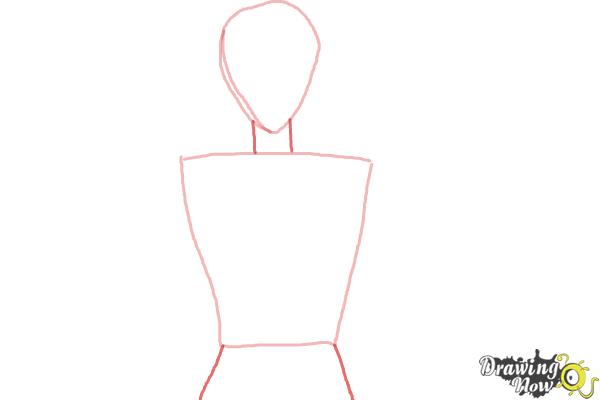 How to Draw Voltkatze, Boyacky from Yoru No Yatterman - Step 2 How to Draw Voltkatze, Boyacky from Yoru No Yatterman - Step 2
