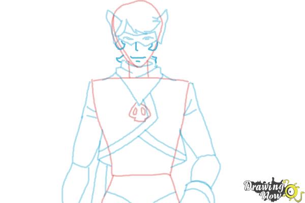 How to Draw Voltkatze, Boyacky from Yoru No Yatterman - Step 7 How to Draw Voltkatze, Boyacky from Yoru No Yatterman - Step 7