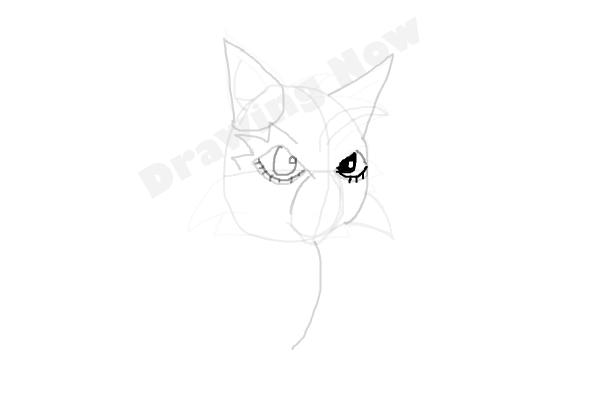 How To Draw Graystripe From Warrior Cats - Step 11