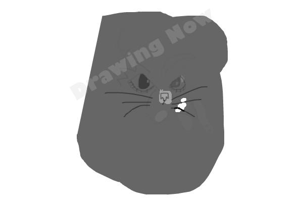 How To Draw Graystripe From Warrior Cats - Step 14