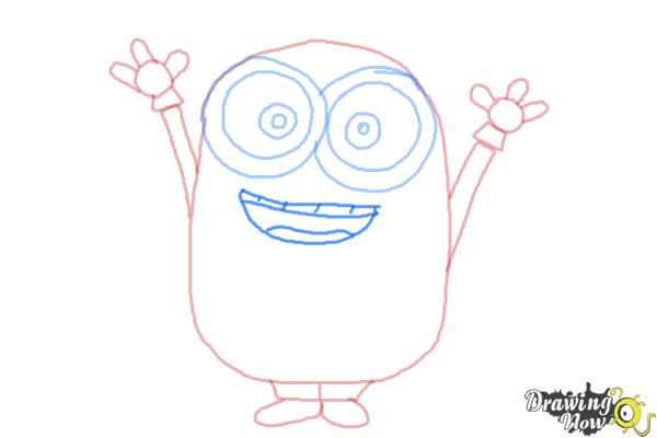How to Draw a Minion Step by Step - Step 7 How to Draw a Minion Step by Step - Step 7