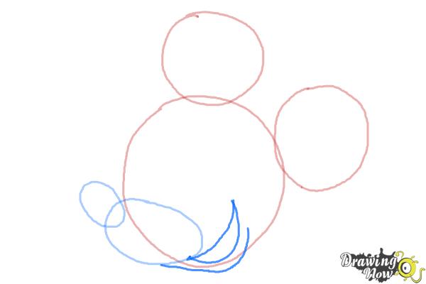 How to Draw Mickey Mouse Step by Step - DrawingNow