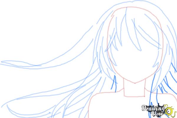 How to Draw Anime Step by Step - Step 7