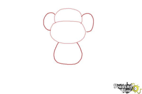 How to Draw a Monkey Step by Step - DrawingNow