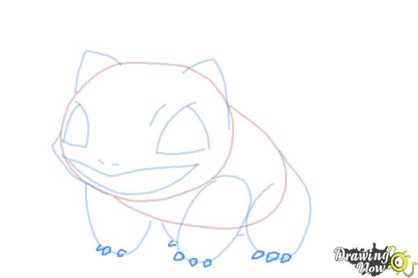 How to Draw Pokemon Bulbasaur - Step 6