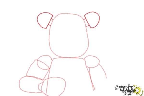 How to Draw Five Nights at Freddy's - Step 5